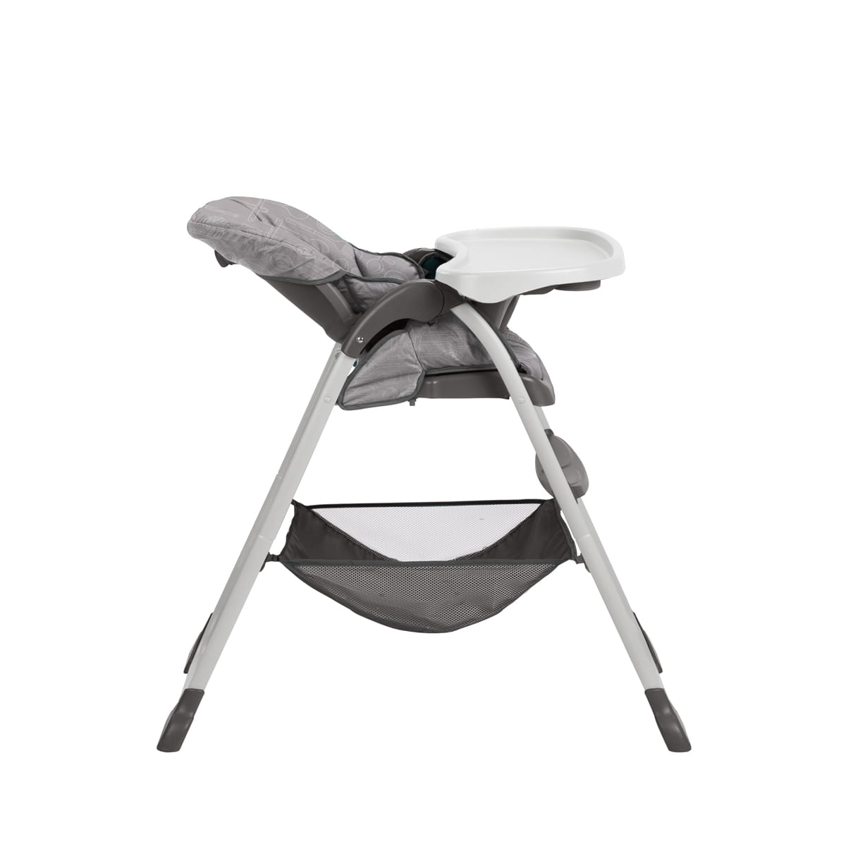 Cadeira de Alimentação Infantil Slim Snacker Cinza - Graco
