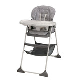 Cadeira de Alimentação Infantil Slim Snacker Cinza - Graco