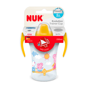 Copo de Treinamento Infantil Evolution Peppa Pig 230ml Nuk